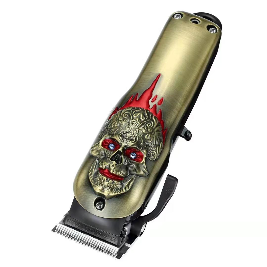 Pemangkas Rambut Cordless Skull Shell Profesional